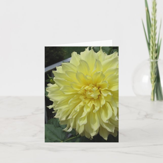 Dahlia Note Card (Front)