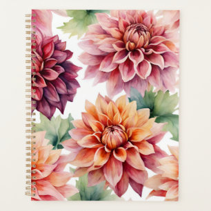 Dahlia Painting  Planner