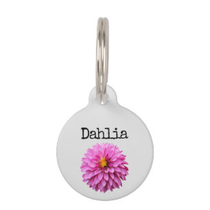 Dahlia Pet Tag