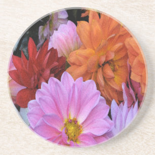 Dahlia Petals Coaster