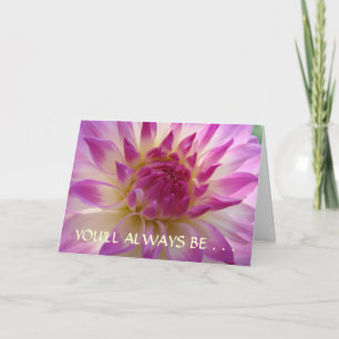 Dahlia Pink Purple 12 Dahlias Flowers OK  DSC06... Holiday Card