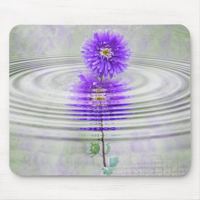 Dahlia Ripple Mouse Pad (Front)