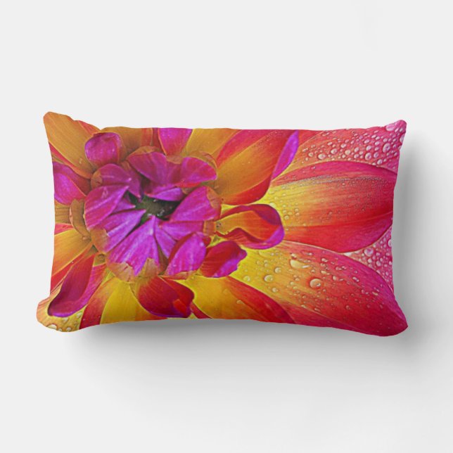 Dahlia Throw Pillow (Front)