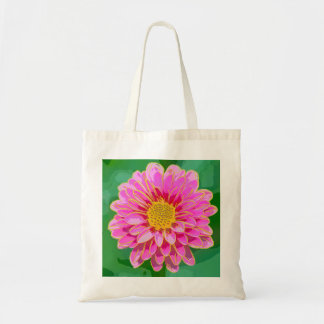 Dahlia tote bag