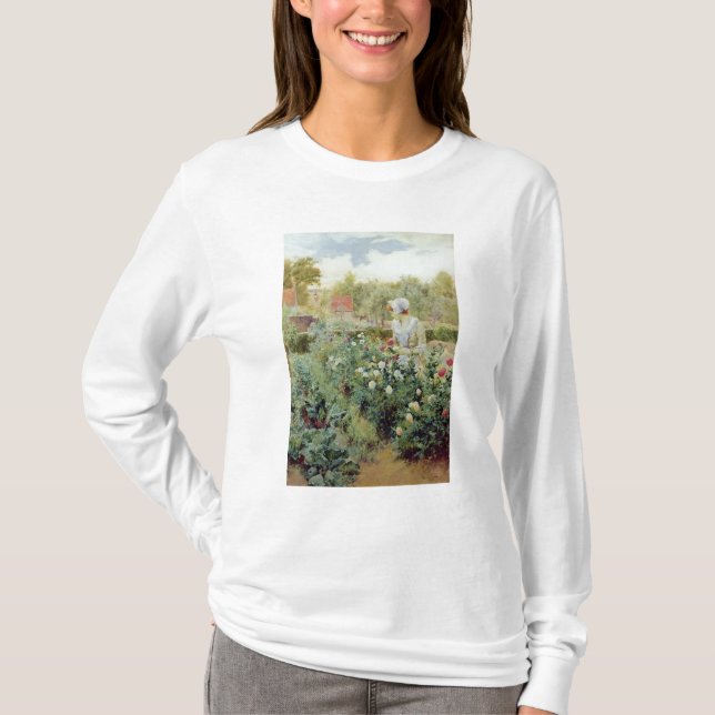 Dahlias, 1896 T-Shirt (Front)
