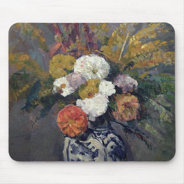 Dahlias, c.1873 mouse pad (Front)