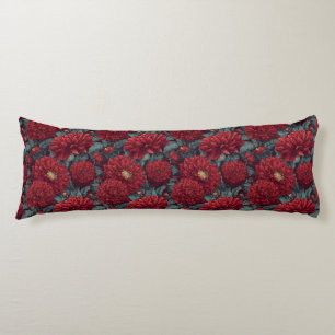 Dahlias Floral Cosy Home Vintage Floor Body Cushion