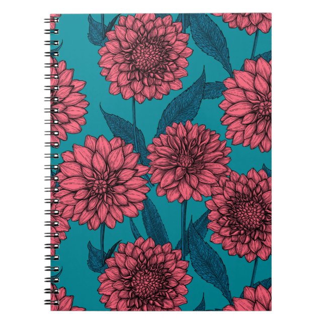 Dahlias Notebook (Front)