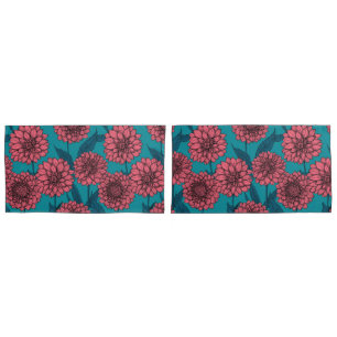 Dahlias Pillowcase
