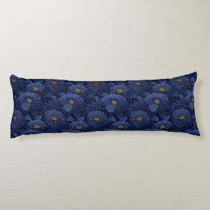 Dahlias Texture Room Decor Timeless Down Body Cushion