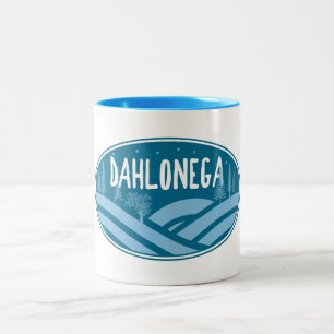 Dahlonega Georgia Outdoors Two-Tone Coffee Mug
