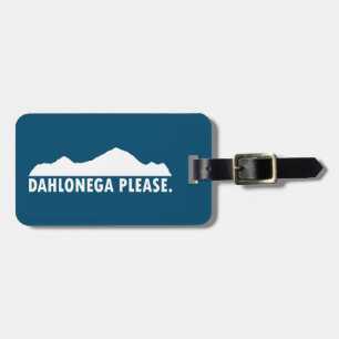 Dahlonega Georgia Please Luggage Tag