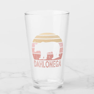 Dahlonega Georgia Retro Bear Glass