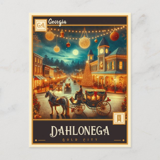 Dahlonega, Georgia | Vintage Postcard (Front)