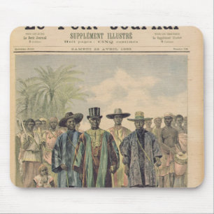Dahomeans on the Champs de Mars Mouse Pad