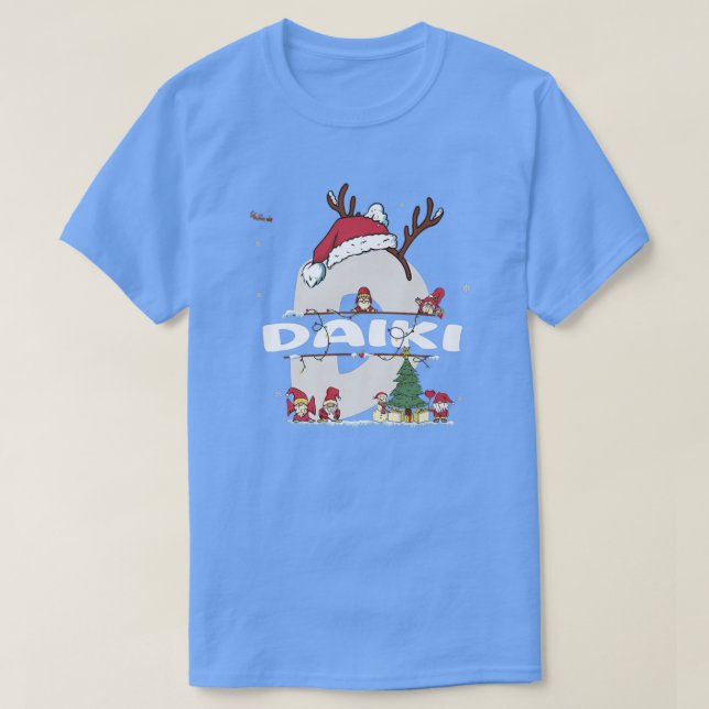 Daiki Christmas  w Daiki Name for funny Xmas  T-Shirt (Design Front)