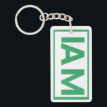 Daily Affirmations  Key Ring<br><div class="desc">I AM ONE I AM the light of the world I AM I always have been I AM NOW I AM Alive I AM Present I AM Success I AM Opportunity I AM IAM IAM I AM Aware I AM Life I AM Amazing I AM Peace I AM Love I...</div>