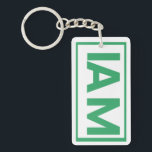 Daily Affirmations  Key Ring<br><div class="desc">I AM ONE I AM the light of the world I AM I always have been I AM NOW I AM Alive I AM Present I AM Success I AM Opportunity I AM IAM IAM I AM Aware I AM Life I AM Amazing I AM Peace I AM Love I...</div>