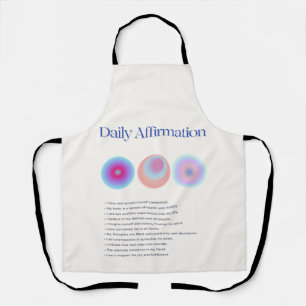 daily affirmations manifestation apron
