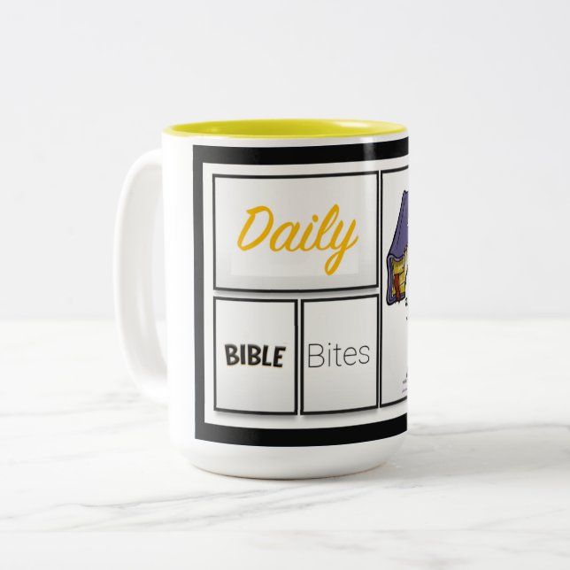Daily Bible Bites Mug (Front Left)