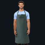 Daily Celebrations Apron<br><div class="desc">Elegant colour combinations that highlight your special message.</div>