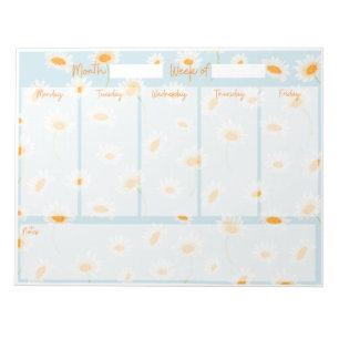 Daily Daily Desk Planner Notepad