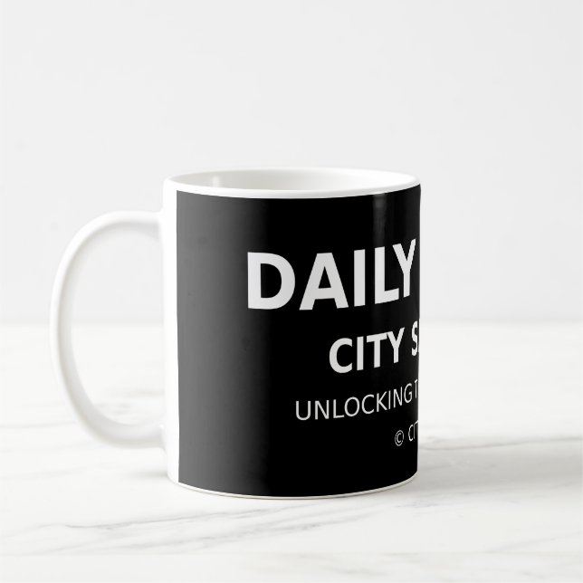 Daily Driver Mug, City Speed Co. Coffee Mug (Left)