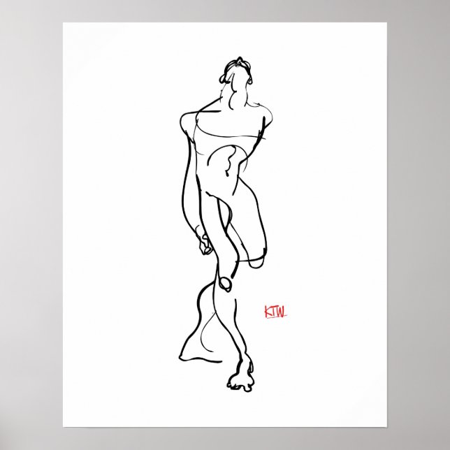Daily Figure Archival Art Print (Front)