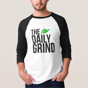 Daily Grind Baseball Tee