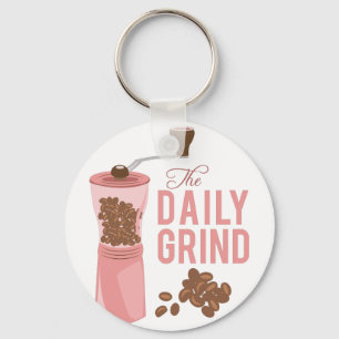 Daily Grind Key Ring