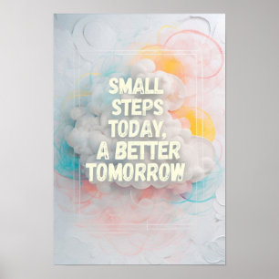 Daily Inspirations for a Brighter Future Poster