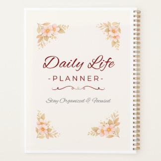 Daily Life Planner – Stay Organised & Focused