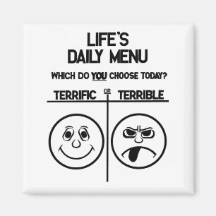Daily Menu Magnet