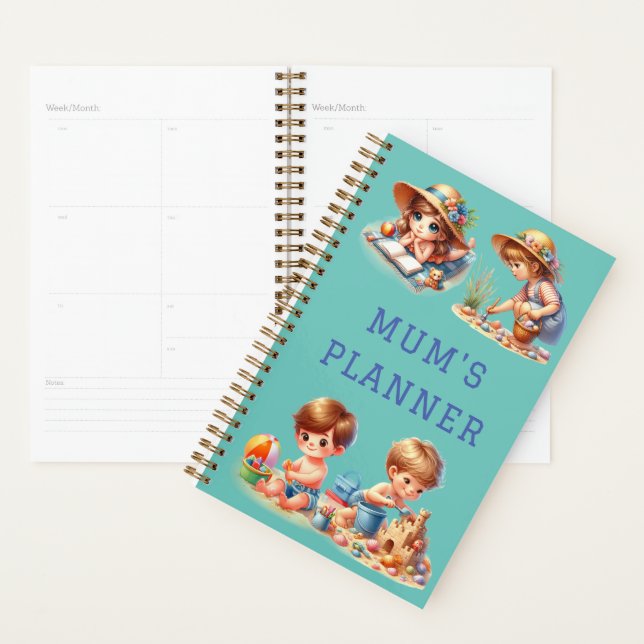 Daily/Monthly Planner for Busy Mom (Display)