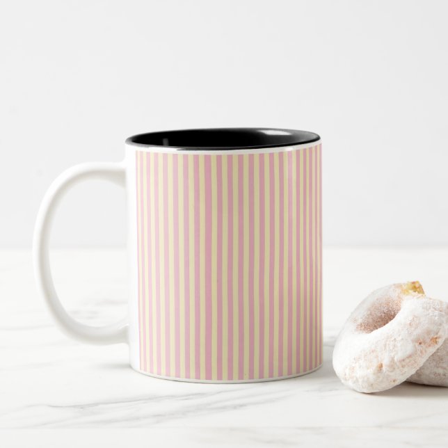 Daily Muse Two-Tone Coffee Mug (With Donut)