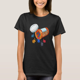 Daily Pill Organiser With Cute Animals Cat Pals T-Shirt