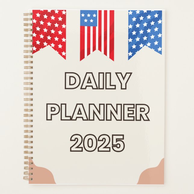 Daily Planner 2025 (8.5" x 11") (Front)