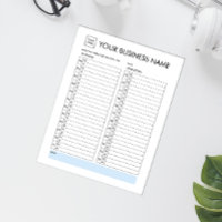 DAILY PLANNER 30 MINUTES INTERVAL ADD YOUR LOGO