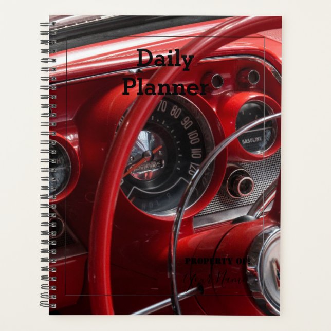 Daily Planner - Antique Auto - HAMbWG (Front)