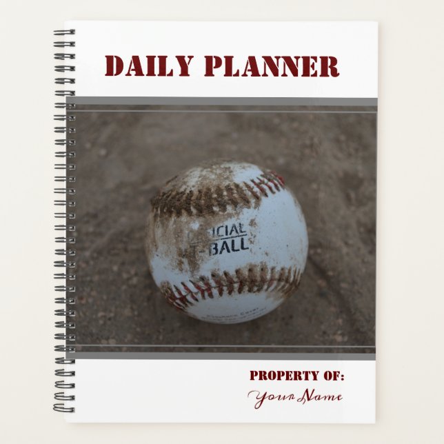 Daily Planner - Baseball - HAMbWG (Front)