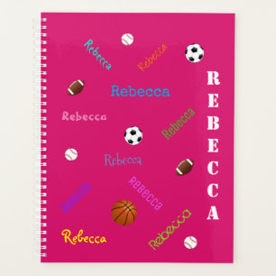 Daily Planner for Kids - Sports Theme - HAMbWG