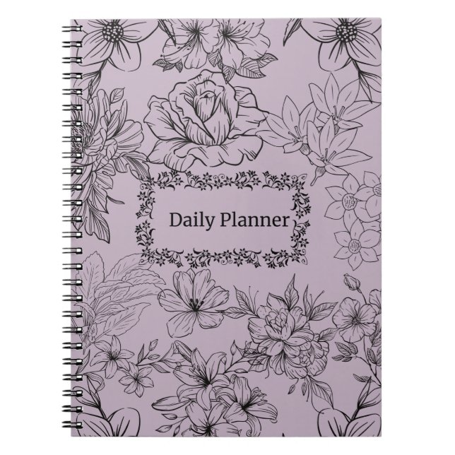 Daily Planner for Women Notebook (Front)