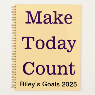 Daily Planner - Make Today Count Custom Layout