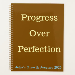 Daily Planner - Progress Over Perfection Tool