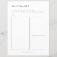 Daily planner schedule to do list day organiser