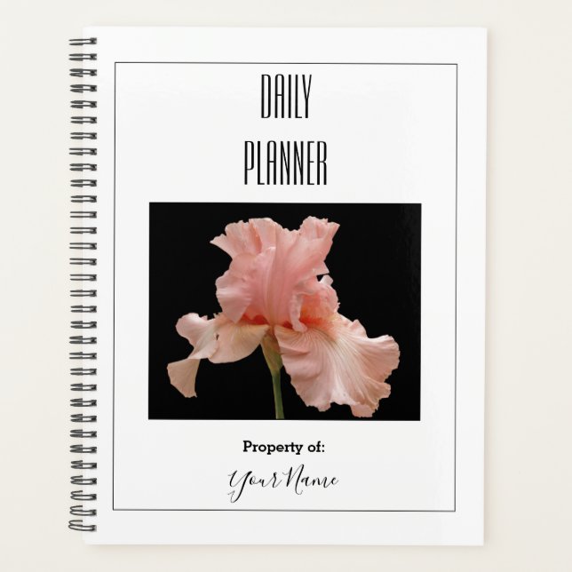 Daily Planner - Soft Pink Flower- HAMbWG (Front)