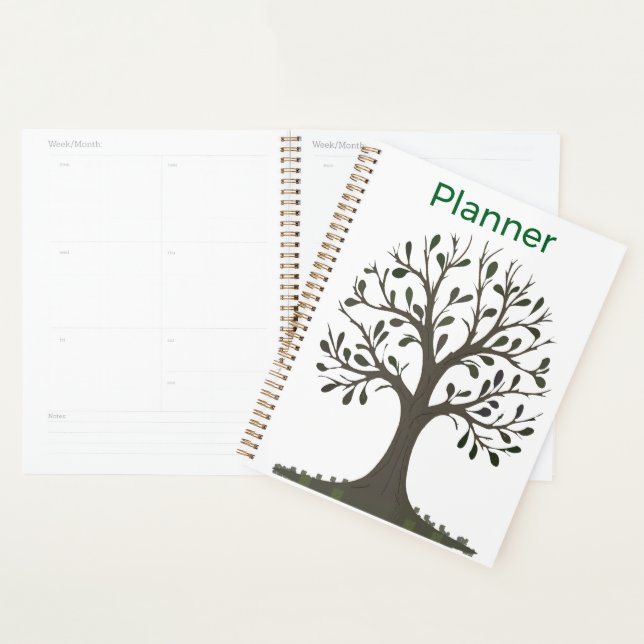🌳 Daily Planner - Stylized Tree of Life (Display)
