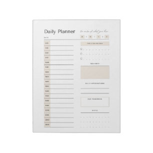 Daily Planner - Task Organisation for Work & Home Notepad