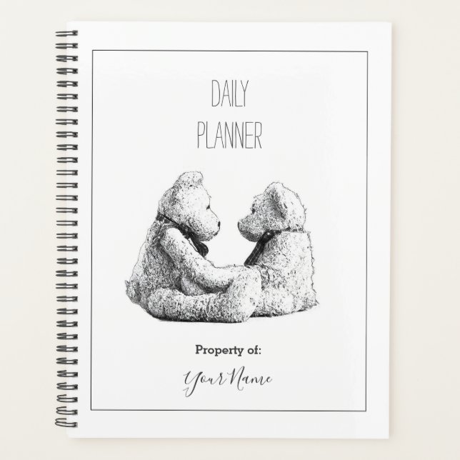 Daily Planner - Teddy Bears - HAMbWG (Front)