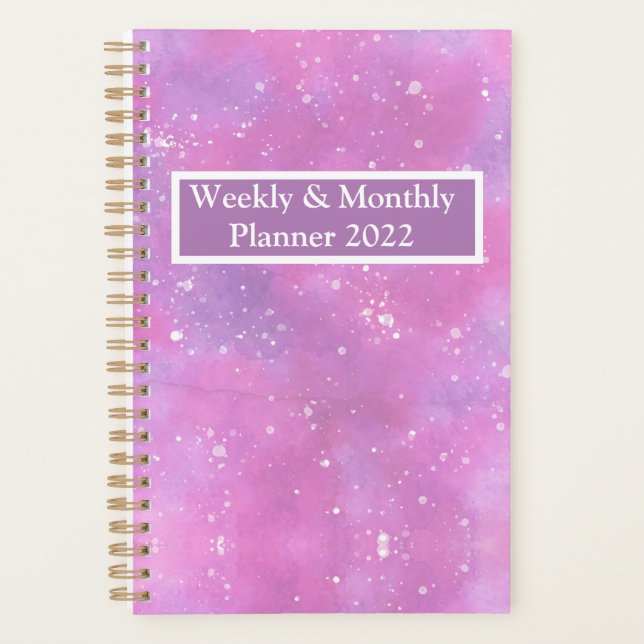 Daily Planner, Weekly Planner, Monthly Planner (Front)